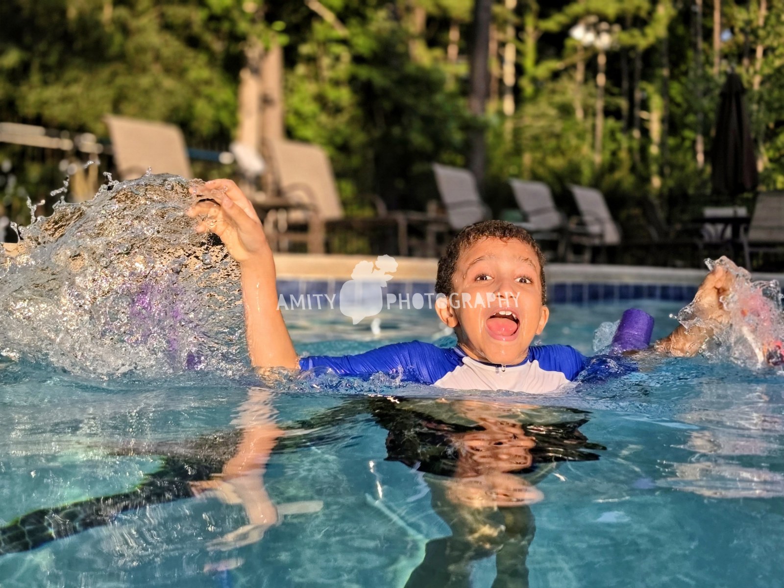 Chillaxin By The Pool